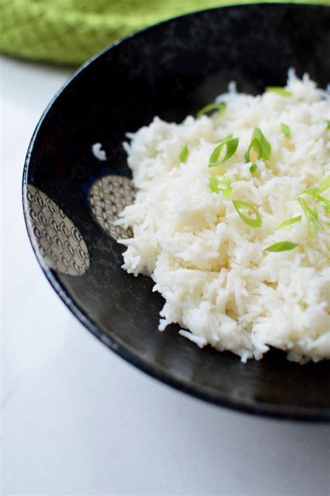 Instant Pot Coconut Rice Recipe Foodie Father Dinner Lunch Sides