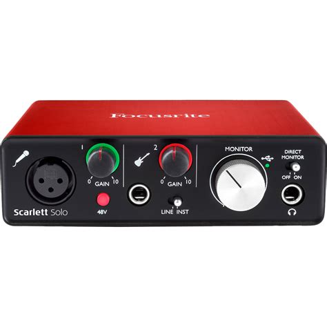 Focusrite Scarlett Solo USB Audio Interface