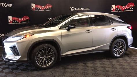 Atomic Silver 2020 LEXUS RX 350 F Sport Series 3 Review - Lexus of ...