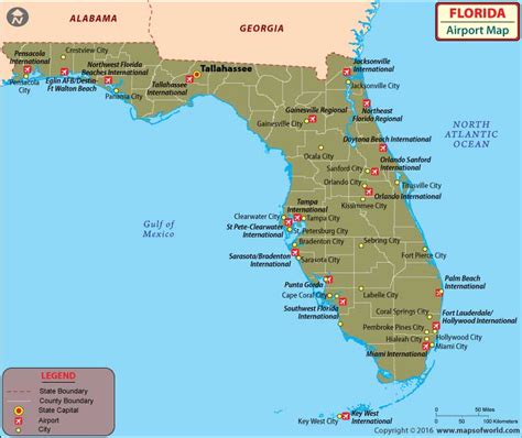 International Airports In Florida Map - Alissa Madalena