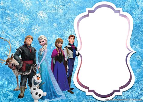 Frozen 2 Invitation Template