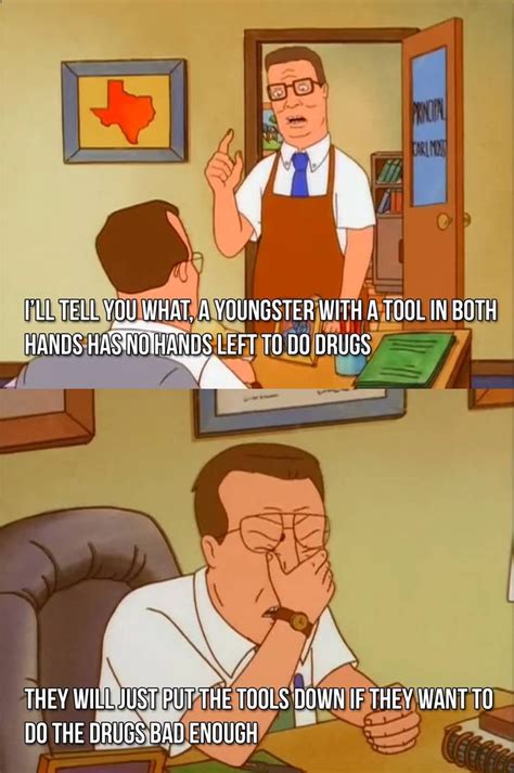 20+ Hank Hill Quotes With Images & Photos | King of the hill, Super ...