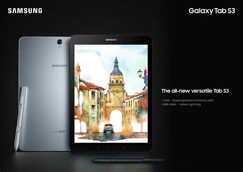 Samsung Launches Stylish and Versatile Galaxy Tab S3 in India – Samsung ...