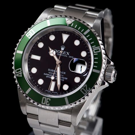 Rolex Submariner Date Green Bezel 50th Anniversary 16610LV