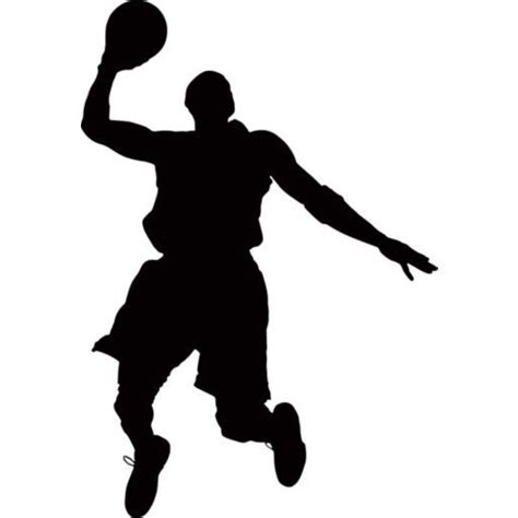 Michael Jordan Dunk Silhouette at GetDrawings | Free download