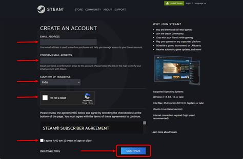 create-steam-account-ss3 | Candid.Technology