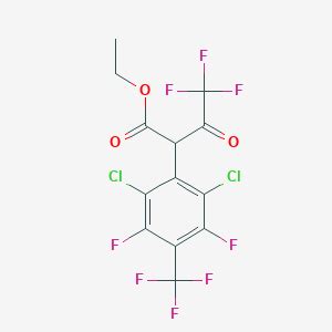 2-(2,6-Dichloro-3,5-difluoro-4-trifluoromethylphenyl)-4,4,4-trifluoro ...