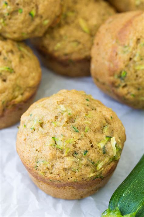 Zucchini Muffins - Easy & Healthy Recipe!