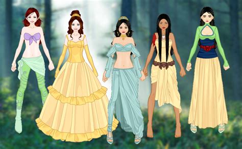 Ascension - 'Disney Renaissance' Princesses by 48318 on DeviantArt