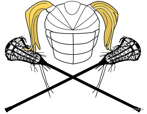 "female lacrosse Helmet blonde, sports" by hookink | Redbubble