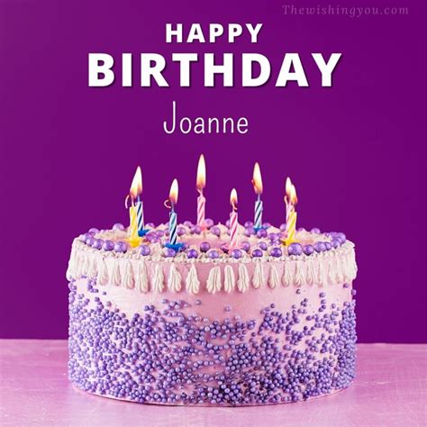 100+ HD Happy Birthday Joanne Cake Images And Shayari