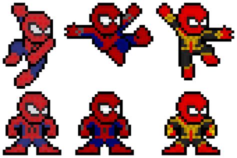 ArtStation Spider-Man Pixel Art Sprites Animation, 46% OFF