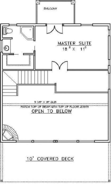 Lake Front Plan: 2,016 Square Feet, 3 Bedrooms, 2.5 Bathrooms - 039-00268