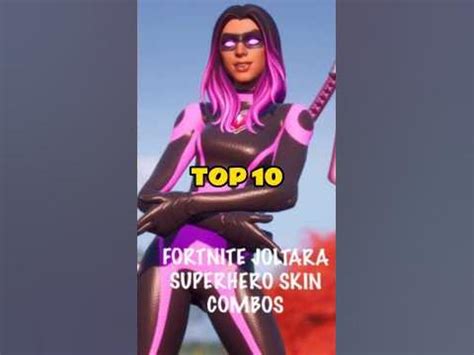 TOP 10 SUPERHERO JOLTARA SKIN COMBOS (FORTNITE) #fortnite #gaming # ...