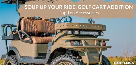 Top Ten Must Have Golf Cart Accessories - Rollick Articles