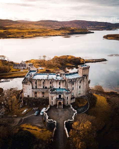 Scotland • Travel • Nature on Instagram: “ Dunvegan Castle is the ...