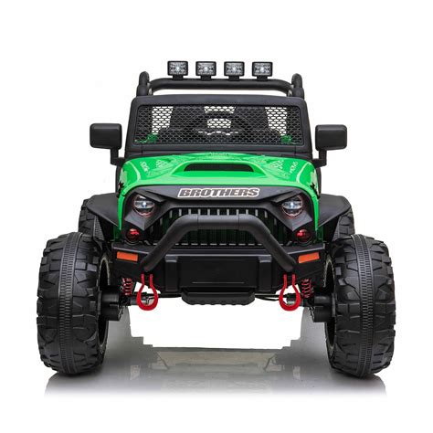 Kids 24V Jeep Wrangler Style Off Road Electric Ride On Car