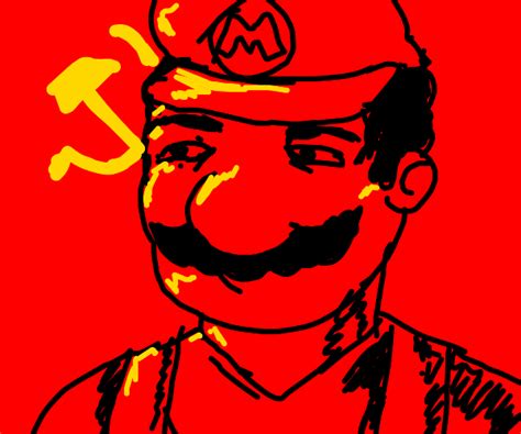 Bootleg Communist Mario - Drawception