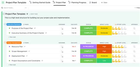 10 Implementation Plan Templates in Excel and ClickUp