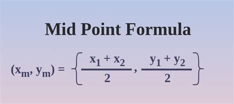 Midpoint Formula - How to Find Midpoint, Solved Examples