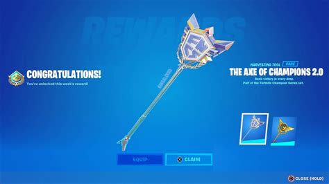 How To Get the Axe of Champion 2.0 FNCS Pickaxe FREE In Fortnite ...