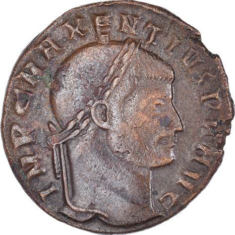 Coin, Maxentius, Follis, AD 310-311, Rome, , Bronze, RIC:258 | Roman ...