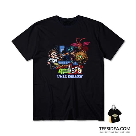 Angry Video Game Nerd 1+2 Deluxe T-Shirt - Teesidea.com