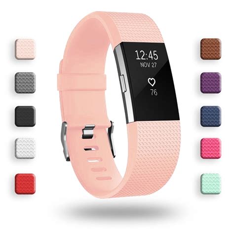 Fitbit Charge 2 Bands Adjustable Replacement Large Wristbands Band for ...