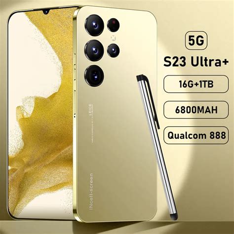 2023 Global Version S23 Ultra+ 5G Smartphone 16GB+1TB 6.8 inch Cellular ...