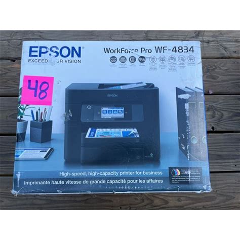 Epson WorkForce Pro WF-4834 All-in-One duplex Printer (print, copy ...