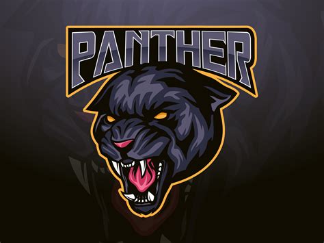 Panther Mascot Logo by Angga Agustiya on Dribbble