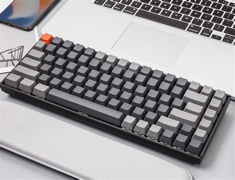 K2 is a compact wireless mechanical keyboard with 84 useful keys