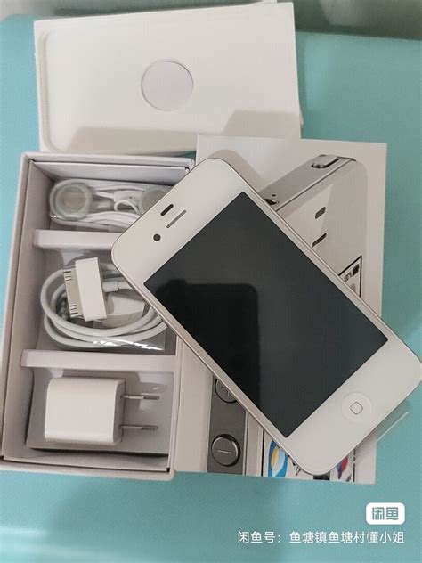 Unlocked Apple iPhone 4s - 32GB Black White iOS9 3G WIFI Smartphone ...