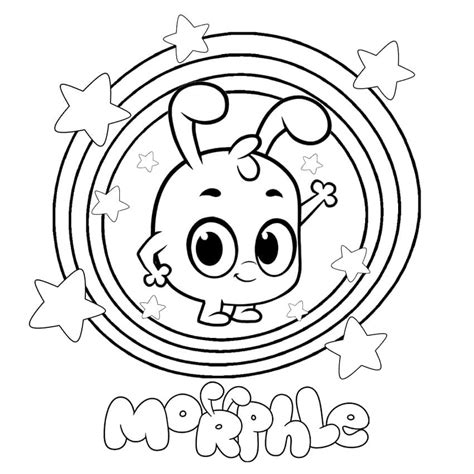 Morphle coloring pages - ColoringLib