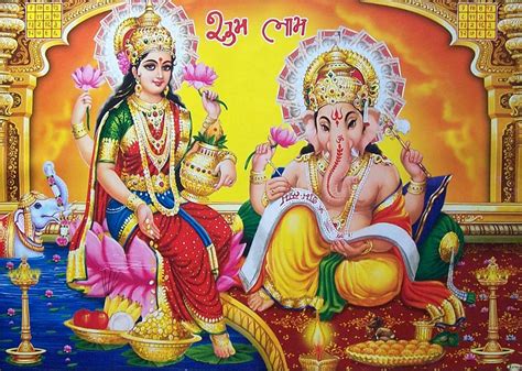 Shri Laxmi Ganesh Ji Wallpapers for Happy Diwali | God Wallpaper