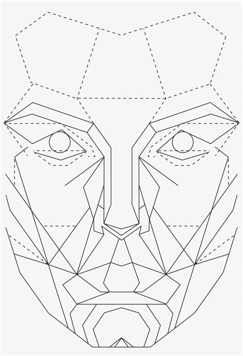 Download The Golden Ratio In Graphic - Perfect Female Face Template PNG ...