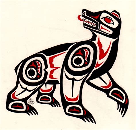 Haida Bear by Finnaverre.deviantart.com on @deviantART | Tattoo Ideas ...