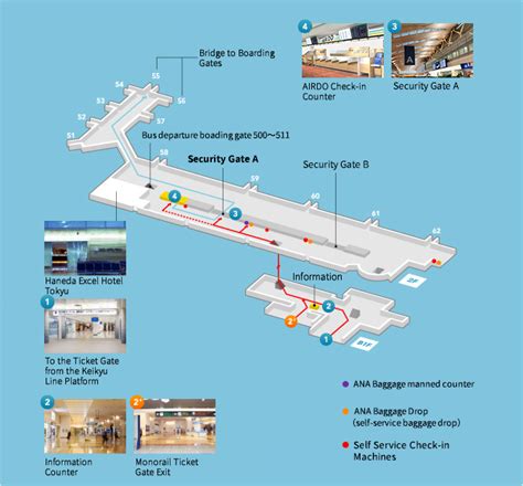 Haneda Airport Terminal 2 Info | Airport Access and Counters | Airports ...