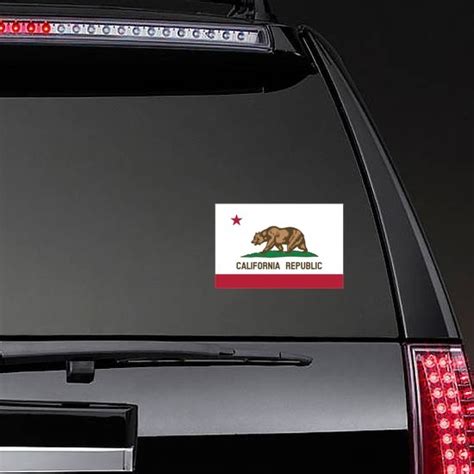 California Ca State Flag Sticker