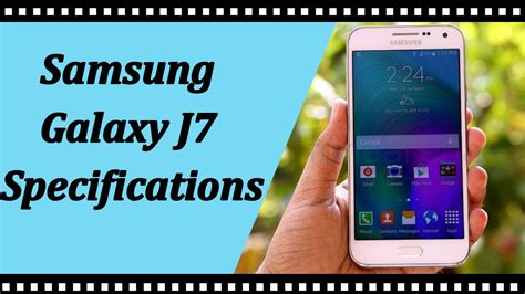 Samsung Galaxy J7 Has Its Specifications Confirmed by a Retailer - YouTube