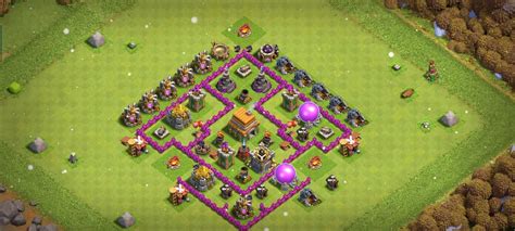 45+ Best Town Hall 6 Defense Base Links (2023) TH6 Trophy/Hybrid Copy ...