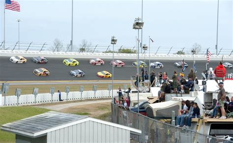 Camping at Daytona International Speedway is a truly unique experience ...