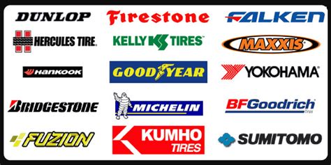 Tire Brands Logos