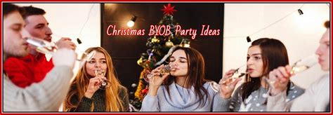 How To Host A Memorable BYOB Party On Christmas? | PartyGlowz.com