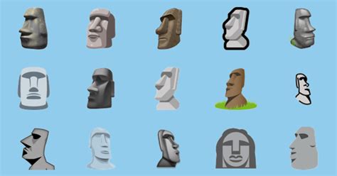 Why You Might Be Seeing The Moai (Moyai) Emoji More And More Often