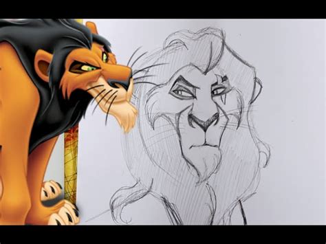 Simple Disney Drawings Lion King / Disney drawings cool drawings ...