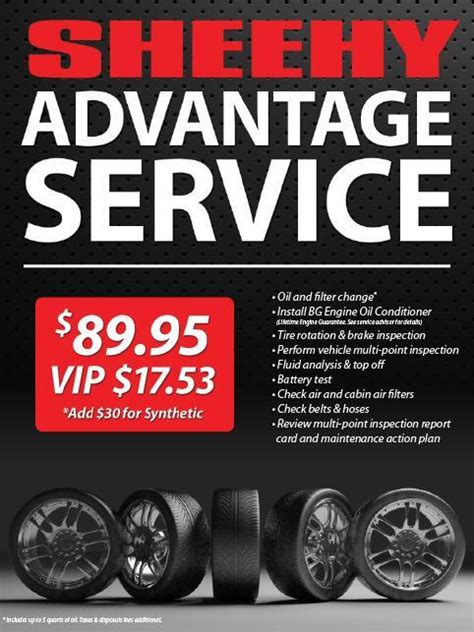 The Sheehy Advantage Service Package | Sheehy Toyota of Laurel