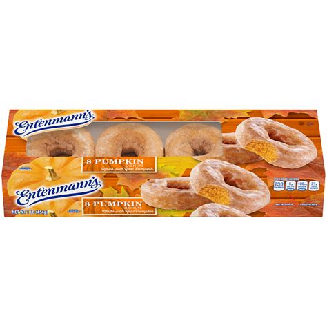 Entenmann’s Pumpkin Donuts are back! - Foodgressing