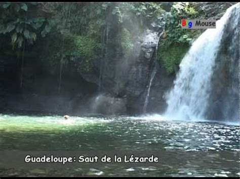 Guadeloupe: waterfalls (travel clip) - YouTube