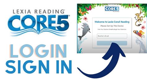 Lexia Core 5 Login Instructions - Login pages Info